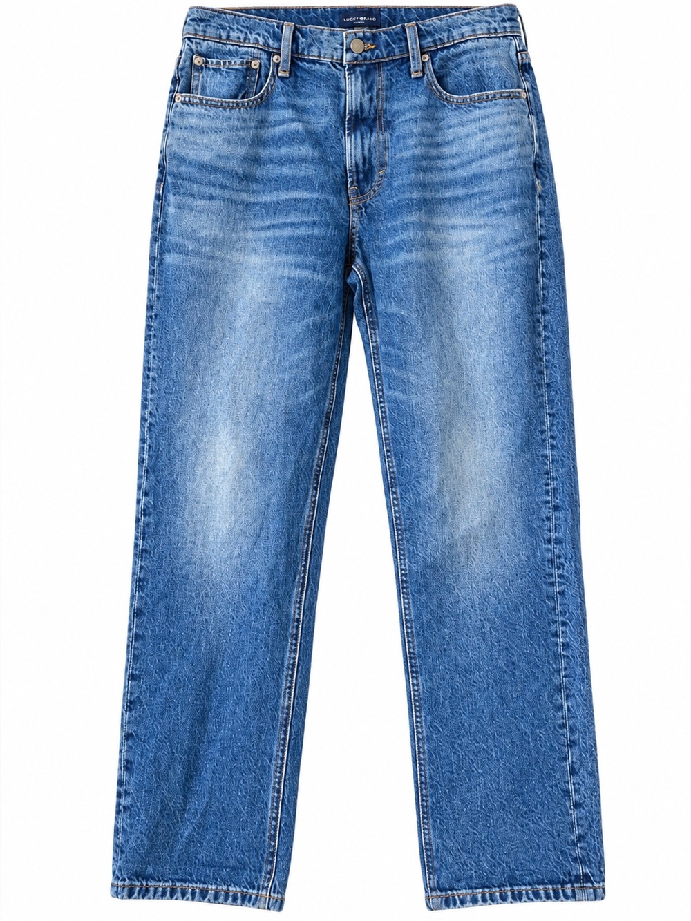 Lucky Brand ‘Boy’ Mid Rise Hemp Boyfriend Jeans Medium Wash 10/30R